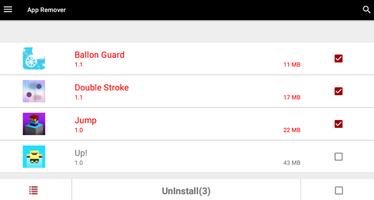 App Remover स्क्रीनशॉट 2