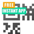 Free QR Code Scanner : Supports Instant App आइकन