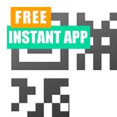 Free QR Code Scanner : Supports Instant App icon