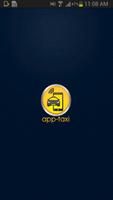 app-taxi Taxista الملصق