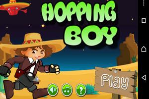 Hopping Boy Affiche