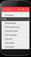 CSS Tutorial & Reference capture d'écran 1