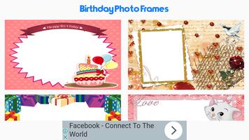 Birthday Photo Frames تصوير الشاشة 3