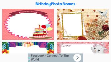 Birthday Photo Frames capture d'écran 3