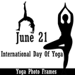 Yoga Day Photo Frames