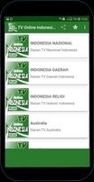 TV Online Indonesia Plus الملصق
