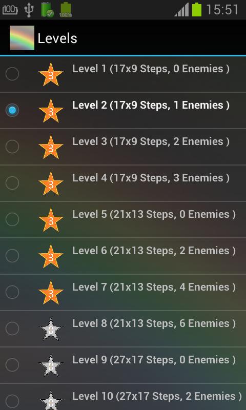 17 steps