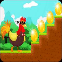 Angry Chicken Run Subway - Jeu gratuit capture d'écran 1