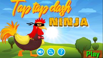 Tap Tap Dash Ninja Affiche