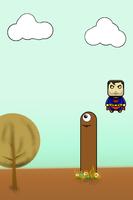 Flappy Super Man Bird capture d'écran 1