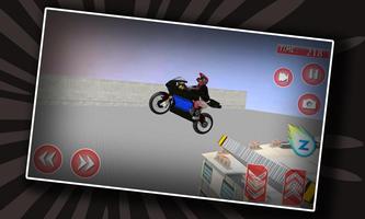 Motor Biker Extreme Roof Jump 포스터