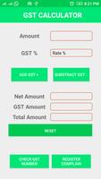 GST Calculator الملصق