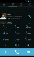 Swipe Dialer KitKat Dark Theme โปสเตอร์