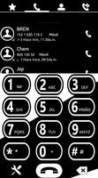 THEME SWIPE DIALER MIXER WHITE Affiche