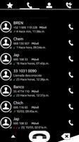 THEME SWIPE DIALER MIXER WHITE screenshot 2