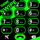 THEME SWIPE DIALER MIXER GREEN APK