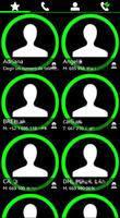 THEME SWIPE DIALER MIXER GREEN screenshot 3