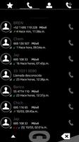 THEME SWIPE DIALER MIXER DARK screenshot 2