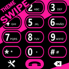 THEME SWIPE DIALER MIXER PINK icône