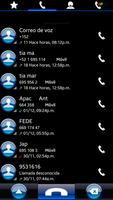 THEME SWIPE DIALER AERO BLUE screenshot 2