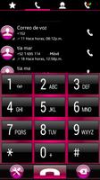THEME SWIPE DIALER AERO PINK poster