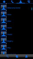 THEME SWIPE DIALER BIG BLACK B screenshot 3