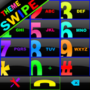 THEME SWIPE DIALER BIG BLACK C APK