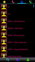 THEME SWIPE DIALER BIG BLACK C capture d'écran 3