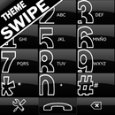 THEME SWIPE DIALER BIG DARK APK
