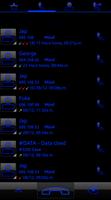 THEME SWIPE DIALER BIG DARK BLUE screenshot 2