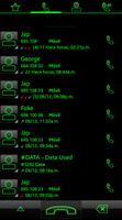 THEME SWIPE DIALER BIG DARK GR screenshot 3