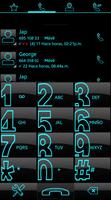 THEME SWIPE DIALER BIG DARK HO poster