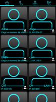 THEME SWIPE DIALER BIG DARK HO capture d'écran 3