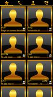 THEME SWIPE DIALER GOLD BLACK screenshot 3