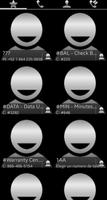THEME SWIPE DIALER SILVER META screenshot 3