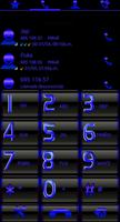 THEME SWIPE DIALER BLUE METAL  poster