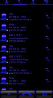 THEME SWIPE DIALER BLUE METAL  screenshot 2