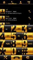 THEME SWIPE DIALER CHESS GOLD poster