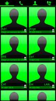 THEME SWIPE DIALER CHESS GREEN Ekran Görüntüsü 3