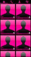 THEME SWIPE DIALER CHESS PINK screenshot 3