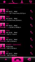 THEME SWIPE DIALER CHESS PINK screenshot 2