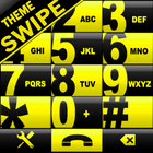 THEME SWIPE DIALER CHESS YELLO icône