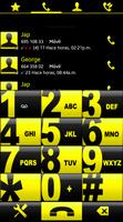 THEME SWIPE DIALER CHESS YELLO Affiche