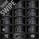 THEME SWIPE DIALER DARK METAL APK