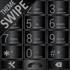 THEME SWIPE DIALER DARK METAL icône