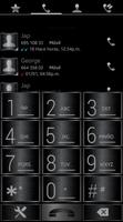 THEME SWIPE DIALER DARK METAL Affiche