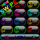 THEME SWIPE DIALER GLOW COLORS icône