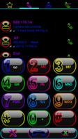 THEME SWIPE DIALER GLOW COLORS poster
