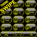 THEME SWIPE DIALER GLOW YELLOW APK
