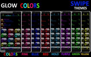 THEME SWIPE DIALER GLOW HOLO screenshot 1